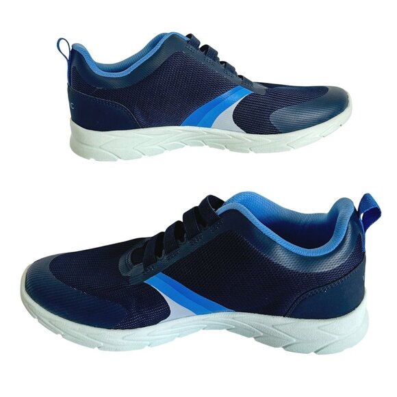 Vionic Layla Walking Slip On Comfort Shoes Navy Blue Size 7.5 Sneakers - Picture 2 of 10